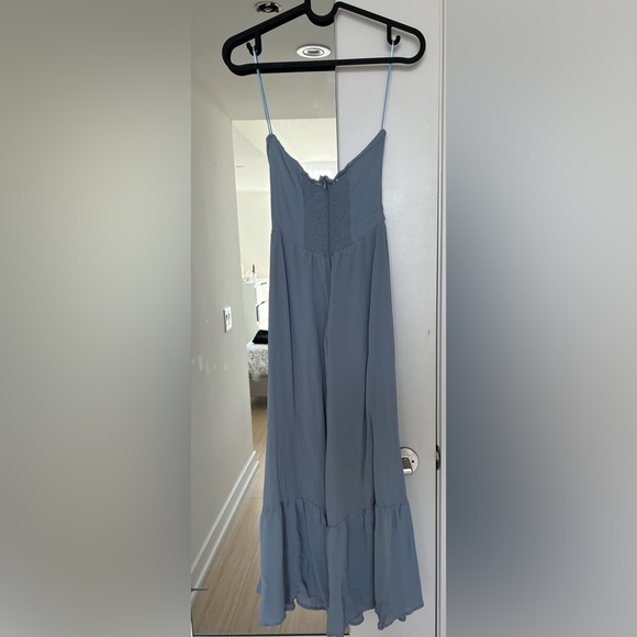 Reformation Arta Dress size 4 mineral blue - Picture 9 of 10